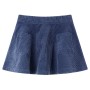 Falda infantil con bolsillos pana azul marino 92 de vidaXL, Pantalones de niños - Ref: Foro24-13884, Precio: 11,99 €, Descuen...