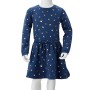 Marineblaues Langarm-Kinderkleid 116 von vidaXL, Kinderkleider - Ref: Foro24-13576, Preis: 12,74 €, Rabatt: %