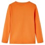 Camiseta infantil de manga larga naranja oscuro 128 de vidaXL, Camisetas para niños - Ref: Foro24-13117, Precio: 9,99 €, Desc...