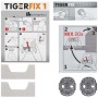 Tiger Material de montaje TigerFix Type 1 metal 398730046 de Tiger, Monturas para accesorios de baño - Ref: Foro24-420521, Pr...