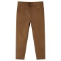 Pantalón infantil color coñac 92 de vidaXL, Pantalones de niños - Ref: Foro24-12964, Precio: 14,28 €, Descuento: %