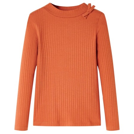 Burnt orange long-sleeved children's t-shirt 128 by vidaXL, Kids T-shirts - Ref: Foro24-14132, Price: 7,99 €, Discount: %