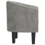 Light gray velvet armchair by vidaXL, Armchairs - Ref: Foro24-356469, Price: 152,99 €, Discount: %