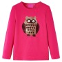 Children's bright pink long-sleeved T-shirt 116 by vidaXL, Kids T-shirts - Ref: Foro24-13796, Price: 8,66 €, Discount: %