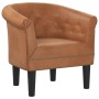 Brown synthetic leather armchair by vidaXL, Armchairs - Ref: Foro24-356497, Price: 173,99 €, Discount: %