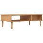 Mesa de centro SENJA aspecto ratán madera marrón 100x55x33 cm de vidaXL, Mesas de centro - Ref: Foro24-358046, Precio: 68,49 ...