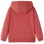 Sudadera infantil con capucha rojo tostado 128 de vidaXL, Camisetas para niños - Ref: Foro24-13012, Precio: 15,99 €, Descuent...