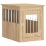 Hundekäfig aus Holzwerkstoff Sonoma-Eiche 55x75x65 cm von vidaXL, Hundehütten - Ref: Foro24-838318, Preis: 99,49 €, Rabatt: %