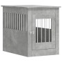 Hundekäfig aus Holzwerkstoff, grauer Beton, 55 x 80 x 68 cm von vidaXL, Hundehütten - Ref: Foro24-838326, Preis: 113,50 €, Ra...