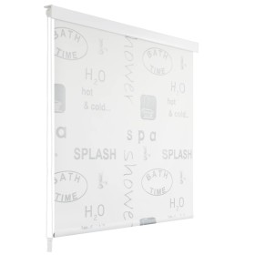 Splash shower roller blind 100x240 cm by vidaXL, shower curtains - Ref: Foro24-142872, Price: 28,91 €, Discount: %