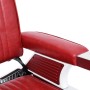 Red synthetic leather hairdressing chair 68x69x116 cm by vidaXL, Hairdressing chairs - Ref: Foro24-110169, Price: 747,63 €, D...