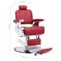 Red synthetic leather hairdressing chair 68x69x116 cm by vidaXL, Hairdressing chairs - Ref: Foro24-110169, Price: 747,63 €, D...