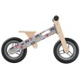 Bicicleta de equilibrio para niños estampado gris de vidaXL, Vehículos a pedales o para empujar - Ref: Foro24-358363, Precio:...