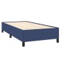 Cama box spring con colchón tela azul 90x190 cm de vidaXL, Camas y somieres - Ref: Foro24-3127771, Precio: 356,31 €, Descuent...