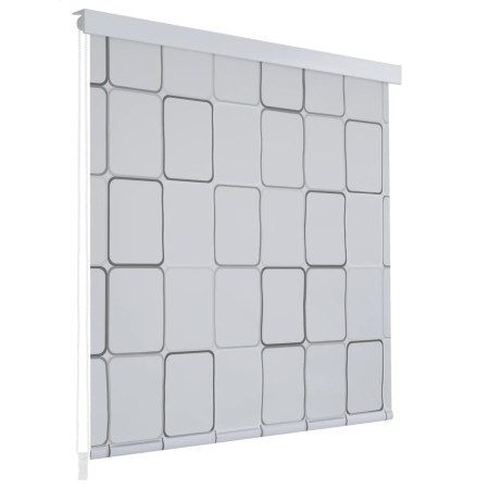 Roller blind for shower squares 140x240 cm by vidaXL, shower curtains - Ref: Foro24-142850, Price: 36,93 €, Discount: %