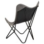 Butterfly chair in anthracite gray canvas by vidaXL, Armchairs - Ref: Foro24-283766, Price: 88,99 €, Discount: %