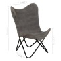 Butterfly chair in anthracite gray canvas by vidaXL, Armchairs - Ref: Foro24-283766, Price: 88,99 €, Discount: %