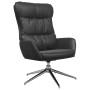 Sillón de relax de cuero auténtico negro de vidaXL, Sillones - Ref: Foro24-341173, Precio: 182,99 €, Descuento: %