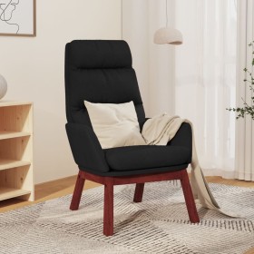 Sillón de relax de tela negro de vidaXL, Sillones - Ref: Foro24-341165, Precio: 124,99 €, Descuento: %