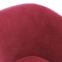 Red velvet armchair by vidaXL, Armchairs - Ref: Foro24-356447, Price: 147,99 €, Discount: %