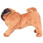 Standing light brown XXL pug plush dog by vidaXL, Stuffed animals - Ref: Foro24-91331, Price: 55,43 €, Discount: %