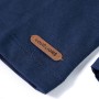 Navy blue melange long-sleeved children's t-shirt 140 by vidaXL, Kids T-shirts - Ref: Foro24-12768, Price: 9,74 €, Discount: %