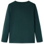 Dark green long-sleeved children's t-shirt 92 by vidaXL, Kids T-shirts - Ref: Foro24-12884, Price: 9,89 €, Discount: %