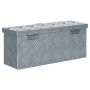 Aluminiumbox 48,5x14x20 cm silber von vidaXL, Werkzeugkästen - Ref: Foro24-142935, Preis: 71,99 €, Rabatt: %