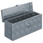 Aluminiumbox 48,5x14x20 cm silber von vidaXL, Werkzeugkästen - Ref: Foro24-142935, Preis: 71,99 €, Rabatt: %