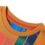 Dark ocher long-sleeved children's t-shirt 128 by vidaXL, Kids T-shirts - Ref: Foro24-12892, Price: 9,89 €, Discount: %