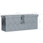 Aluminiumbox 48,5x14x20 cm silber von vidaXL, Werkzeugkästen - Ref: Foro24-142935, Preis: 71,99 €, Rabatt: %