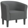 Sillón de tela gris oscuro de vidaXL, Sillones - Ref: Foro24-356430, Precio: 151,65 €, Descuento: %