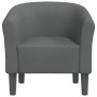 Sillón de tela gris oscuro de vidaXL, Sillones - Ref: Foro24-356430, Precio: 151,65 €, Descuento: %