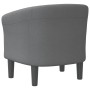 Sillón de tela gris oscuro de vidaXL, Sillones - Ref: Foro24-356430, Precio: 151,65 €, Descuento: %