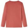 Children's long-sleeved T-shirt in henna color 128 by vidaXL, Kids T-shirts - Ref: Foro24-12997, Price: 8,06 €, Discount: %