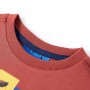 Children's long-sleeved T-shirt in henna color 128 by vidaXL, Kids T-shirts - Ref: Foro24-12997, Price: 8,06 €, Discount: %