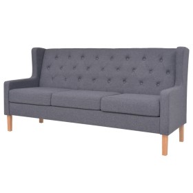 3 seater gray fabric sofa by vidaXL, Sofas - Ref: Foro24-245454, Price: 357,99 €, Discount: %