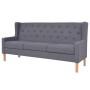 3 seater gray fabric sofa by vidaXL, Sofas - Ref: Foro24-245454, Price: 356,21 €, Discount: %