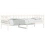 Solid white pine wood sofa bed 80x200 cm by vidaXL, Beds and slatted bases - Ref: Foro24-840377, Price: 94,46 €, Discount: %