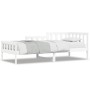 Solid white pine wood sofa bed 80x200 cm by vidaXL, Beds and slatted bases - Ref: Foro24-840368, Price: 118,79 €, Discount: %