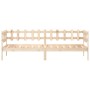 Solid pine wood sofa bed 90x190 cm by vidaXL, Beds and slatted bases - Ref: Foro24-840382, Price: 89,71 €, Discount: %