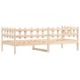 Solid pine wood sofa bed 90x190 cm by vidaXL, Beds and slatted bases - Ref: Foro24-840382, Price: 89,71 €, Discount: %