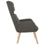 Sillón de relax de terciopelo gris oscuro de vidaXL, Sillones - Ref: Foro24-341352, Precio: 115,88 €, Descuento: %