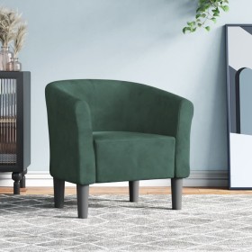 Dark green velvet armchair by vidaXL, Armchairs - Ref: Foro24-356444, Price: 147,99 €, Discount: %