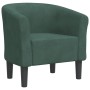 Dark green velvet armchair by vidaXL, Armchairs - Ref: Foro24-356444, Price: 147,47 €, Discount: %