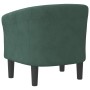 Dark green velvet armchair by vidaXL, Armchairs - Ref: Foro24-356444, Price: 147,47 €, Discount: %