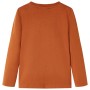 Long-sleeved toasted orange children's t-shirt size 92 by vidaXL, Kids T-shirts - Ref: Foro24-12769, Price: 9,74 €, Discount: %