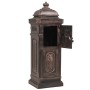 Bronze stainless vintage style aluminum column mailbox by vidaXL, mailboxes - Ref: Foro24-43892, Price: 314,98 €, Discount: %