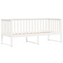 Solid white pine wood sofa bed 80x200 cm by vidaXL, Beds and slatted bases - Ref: Foro24-840398, Price: 160,08 €, Discount: %