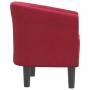 Roter Stoffsessel von vidaXL, Sessel - Ref: Foro24-356427, Preis: 149,69 €, Rabatt: %